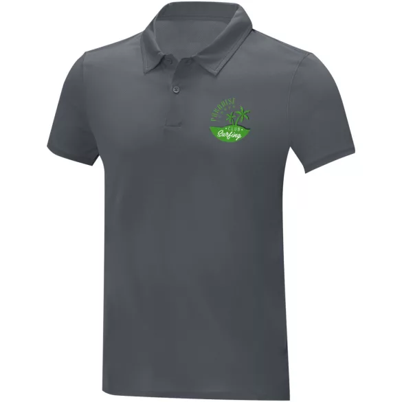 39094820 - Tricou polo cool-fit - pentru barbati - cu maneca scurta - Deimos - STORM GREY