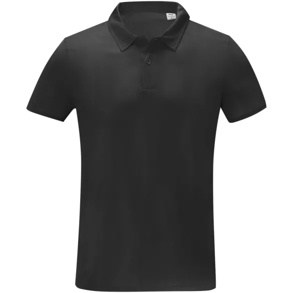 39094900 - Tricou polo cool-fit - pentru barbati - cu maneca scurta - Deimos - NEGRU