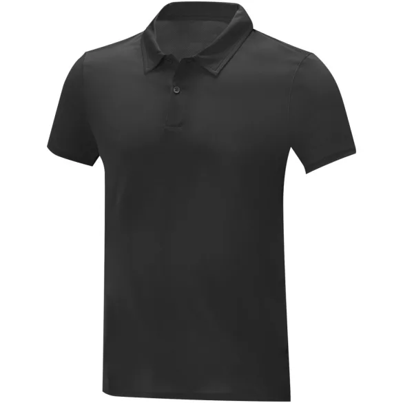39094900 - Tricou polo cool-fit - pentru barbati - cu maneca scurta - Deimos - NEGRU