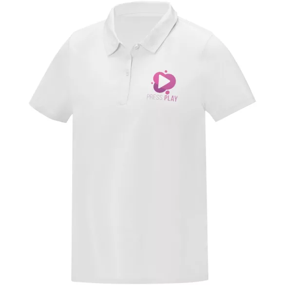 39095010 - Tricou polo cool-fit - de dama - cu maneca scurta - Deimos - ALB