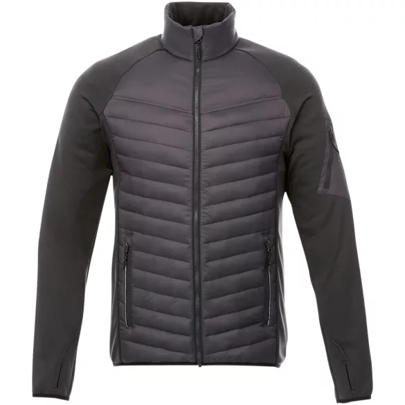 39331892 - Jacheta termica hibrid pentru barbati - Banff  - STORM GREY