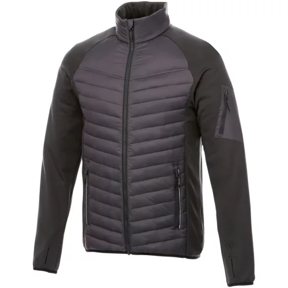 39331892 - Jacheta termica hibrid pentru barbati - Banff  - STORM GREY