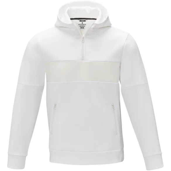 39472011 - Pulover tip hanorac cu fermoar - pentru barbati - Sayan - ALB