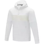 39472011 - Pulover tip hanorac cu fermoar - pentru barbati - Sayan - ALB