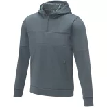 39472821 - Pulover tip hanorac cu fermoar - pentru barbati - Sayan - GRI OTEL