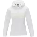 39473014 - Pulover tip hanorac cu fermoar - pentru femei - Sayan - ALB
