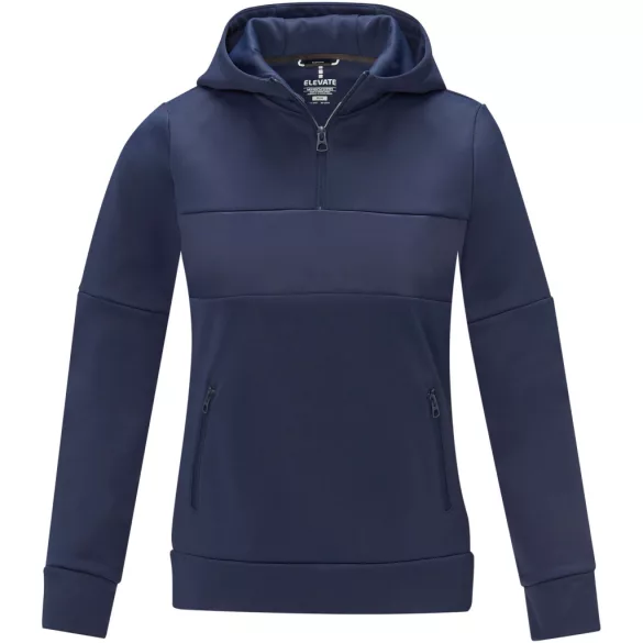 39473551 - Pulover tip hanorac cu fermoar - pentru femei - Sayan - BLEUMARIN