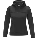 39473900 - Pulover tip hanorac cu fermoar - pentru femei - Sayan - NEGRU