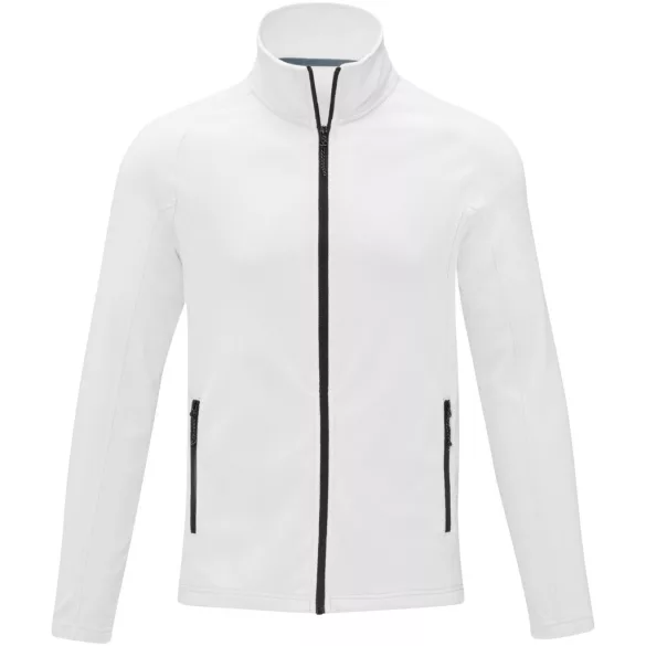 39474010 - Jacheta din fleece pentru barbati - Zelus - ALB