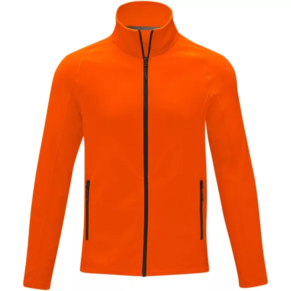 39474310 - Jacheta din fleece pentru barbati - Zelus - PORTOCALIU