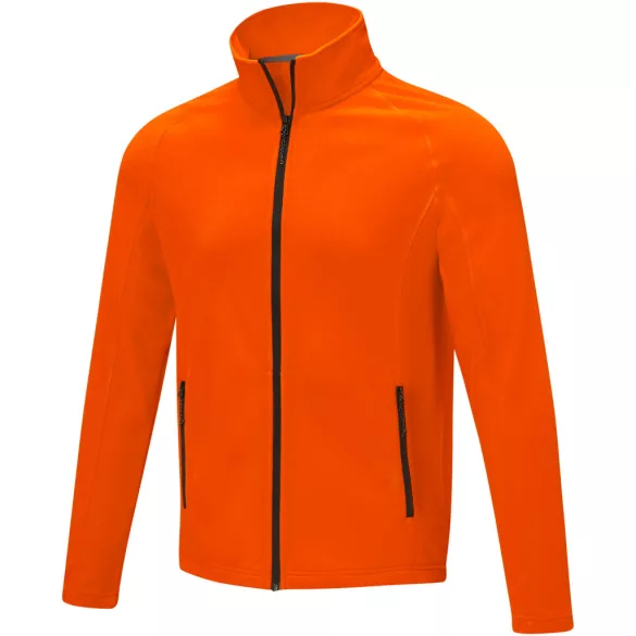 39474310 - Jacheta din fleece pentru barbati - Zelus - PORTOCALIU