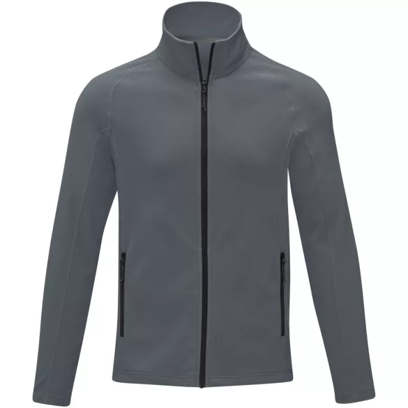 39474820 - Jacheta din fleece pentru barbati - Zelus - STORM GREY