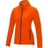 39475310 - Jacheta fleece pentru femei - Zelus - PORTOCALIU