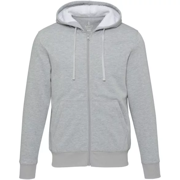 39507809 - Hanorac Natron sherpa cu fermoar - Natron - HEATHER GREY