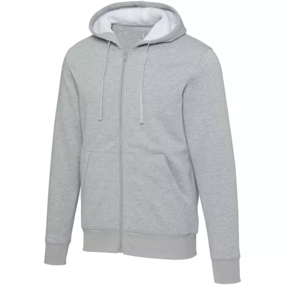 39507809 - Hanorac Natron sherpa cu fermoar - Natron - HEATHER GREY