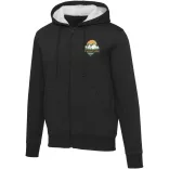 39507909 - Hanorac Natron sherpa cu fermoar - Natron - NEGRU