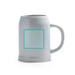 JR3987-Cana-ceramica-cu-finisaj-lucios-pentru-sublimare-700ml-SAMUI-ALB