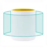 MD4001-Cana-din-ceramica-pentru-sublimare-cu-toarta-si-interior-colorat-350-ml-MANGO-ALB-GALBEN