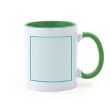 MD4001-Cana-din-ceramica-pentru-sublimare-cu-toarta-si-interior-colorat-350-ml-MANGO-ALB-VERDE-TEI