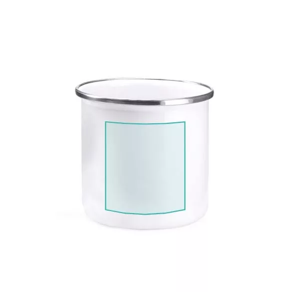 MD4014-Cana-emailata-cu-margine-argintie-370-ml-DAMASCO-ALB