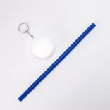 MD4021 - Breloc cu pai din silicon reutilizabil in cutie de PP - FINGER - ALB