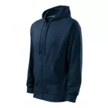 4100213-Hanorac-pentru-barbati-Trendy-Zipper-Albastru-marin