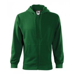 4100613-Hanorac-pentru-barbati-Trendy-Zipper-Verde-sticla