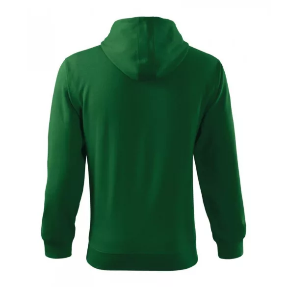 4100613-Hanorac-pentru-barbati-Trendy-Zipper-Verde-sticla