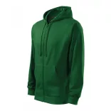 4100613-Hanorac-pentru-barbati-Trendy-Zipper-Verde-sticla