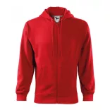 4100713-Hanorac-pentru-barbati-Trendy-Zipper-Rosu