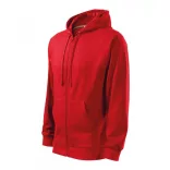 4100713-Hanorac-pentru-barbati-Trendy-Zipper-Rosu