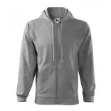 4101213-Hanorac-pentru-barbati-Trendy-Zipper-Gri-inchis