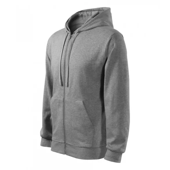 4101213-Hanorac-pentru-barbati-Trendy-Zipper-Gri-inchis