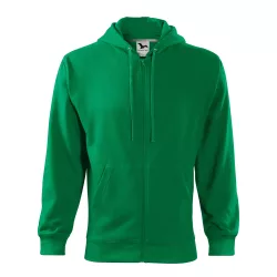 4101613-Hanorac-pentru-barbati-Trendy-Zipper-Verde-mediu