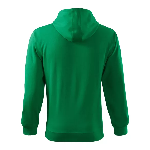 4101613-Hanorac-pentru-barbati-Trendy-Zipper-Verde-mediu