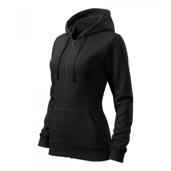 4110112-Hanorac-pentru-dama-Trendy-Zipper-Negru