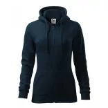 4110212-Hanorac-pentru-dama-Trendy-Zipper-Albastru-marin