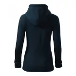 4110212-Hanorac-pentru-dama-Trendy-Zipper-Albastru-marin