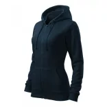 4110212-Hanorac-pentru-dama-Trendy-Zipper-Albastru-marin