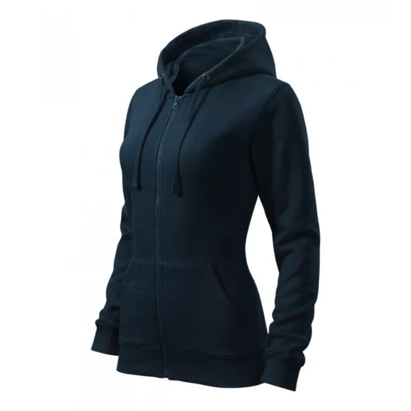 4110212-Hanorac-pentru-dama-Trendy-Zipper-Albastru-marin