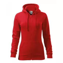4110712-Hanorac-pentru-dama-Trendy-Zipper-Rosu