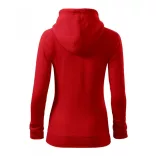 4110712-Hanorac-pentru-dama-Trendy-Zipper-Rosu