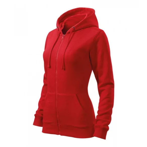 4110712-Hanorac-pentru-dama-Trendy-Zipper-Rosu