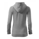 4111212-Hanorac-pentru-dama-Trendy-Zipper-Gri-inchis