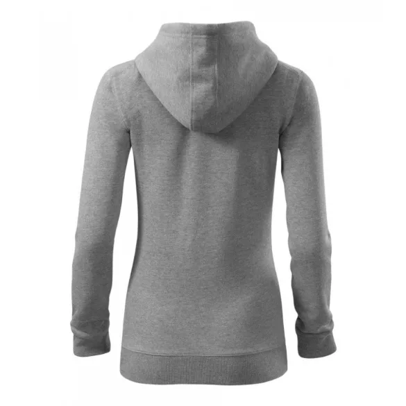 4111212-Hanorac-pentru-dama-Trendy-Zipper-Gri-inchis