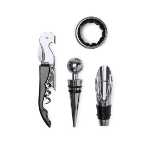 AB4112-Set-pentru-vin-cu-accesorii-MALBEC-ARGINTIU