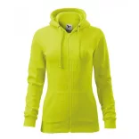 4116212-Hanorac-pentru-dama-Trendy-Zipper-Lime