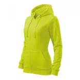 4116212-Hanorac-pentru-dama-Trendy-Zipper-Lime