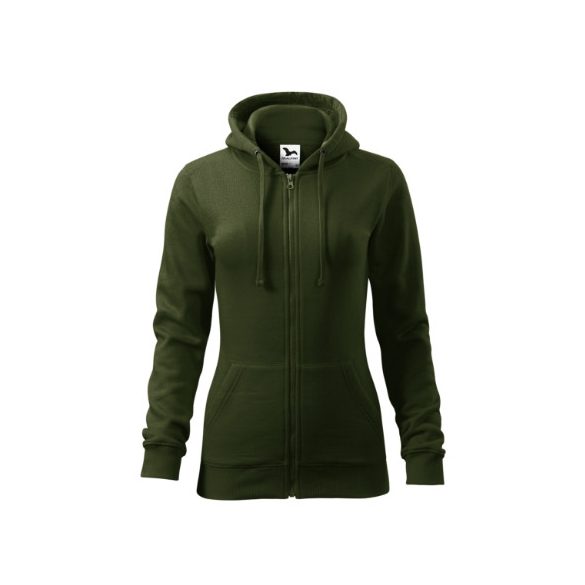 4116912 - Hanorac pentru dama - Trendy Zipper - [Military]