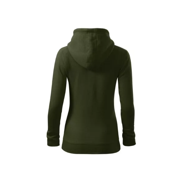 4116912 - Hanorac pentru dama - Trendy Zipper - [Military]